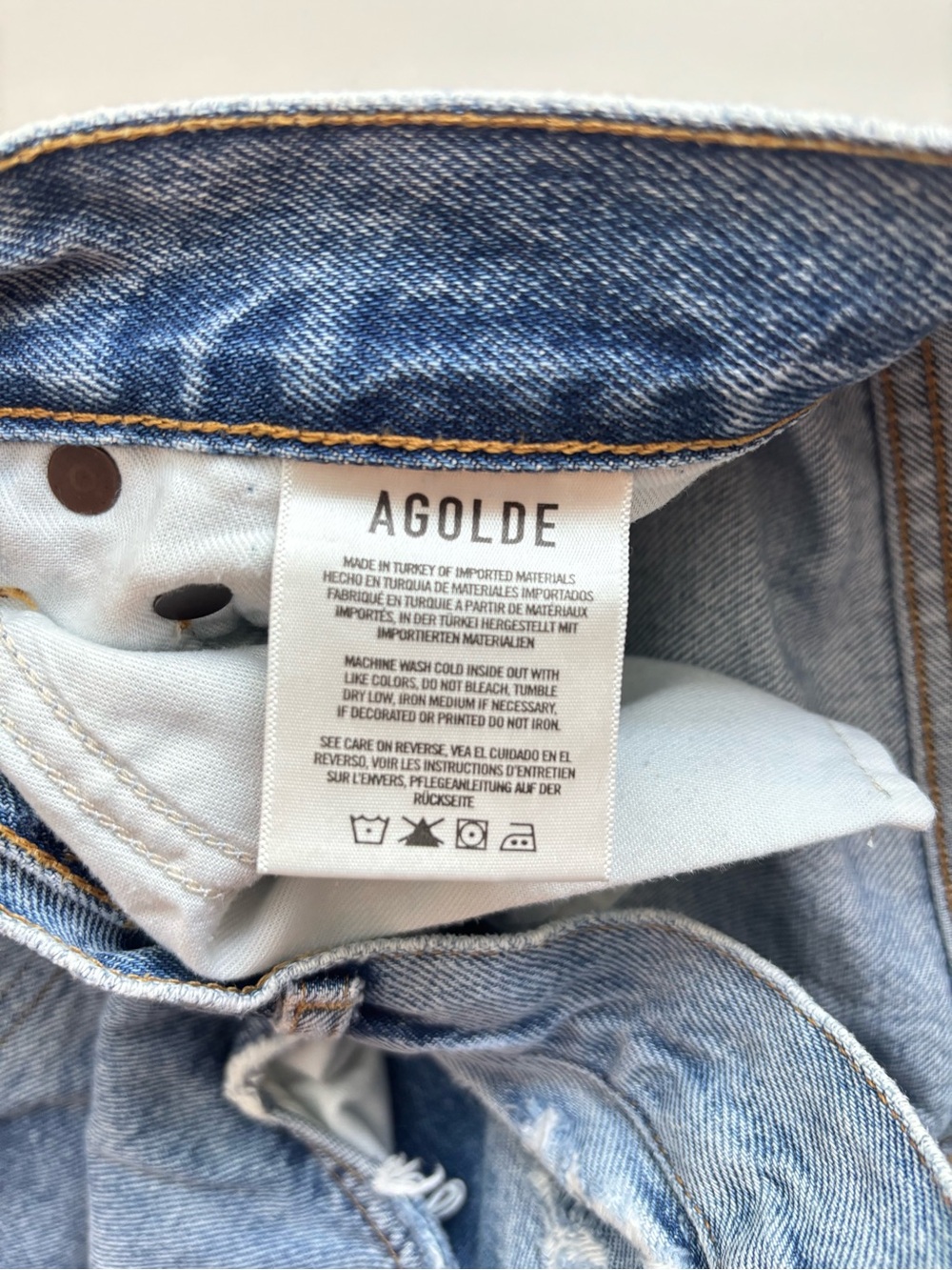 AGOLDE Women’s Fen High Rise Tapered Jeans Size 29 - Picture 7 of 13